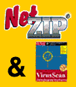 NetZip Deluxe 6.5 and McAfee VirusScan for Win95/98/NT